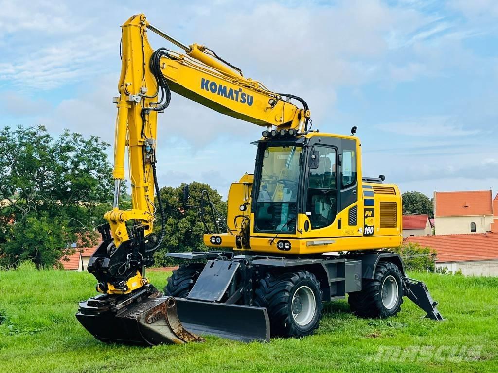Komatsu PW 160 - 10 Escavatori gommati