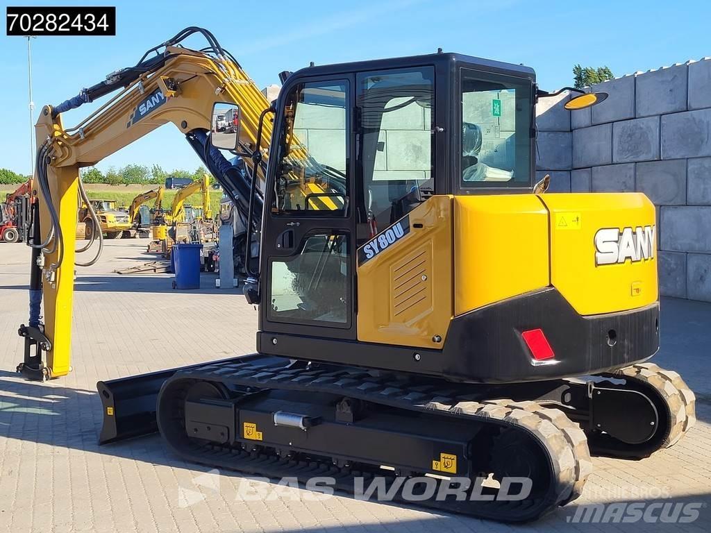 Sany SY80 U A/C Miniescavatori