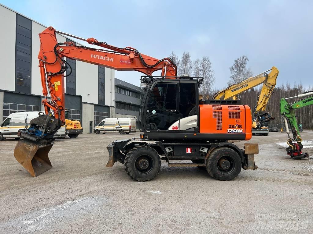 Hitachi ZX 170 W-6 Escavatori gommati