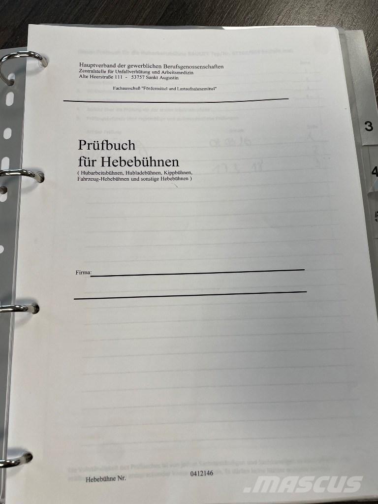 Bluelift SA 16 SOLD Piattaforme a braccio articolato