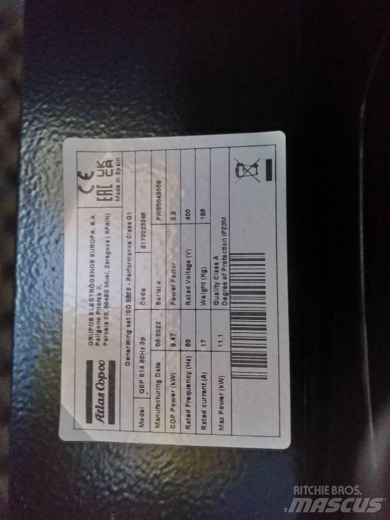 Atlas Copco QEP S14 Generatori a benzina