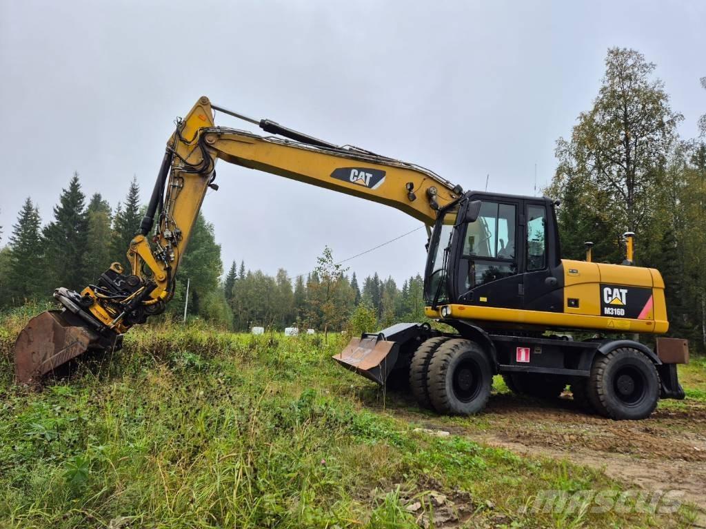 CAT M 316 D Escavatori gommati