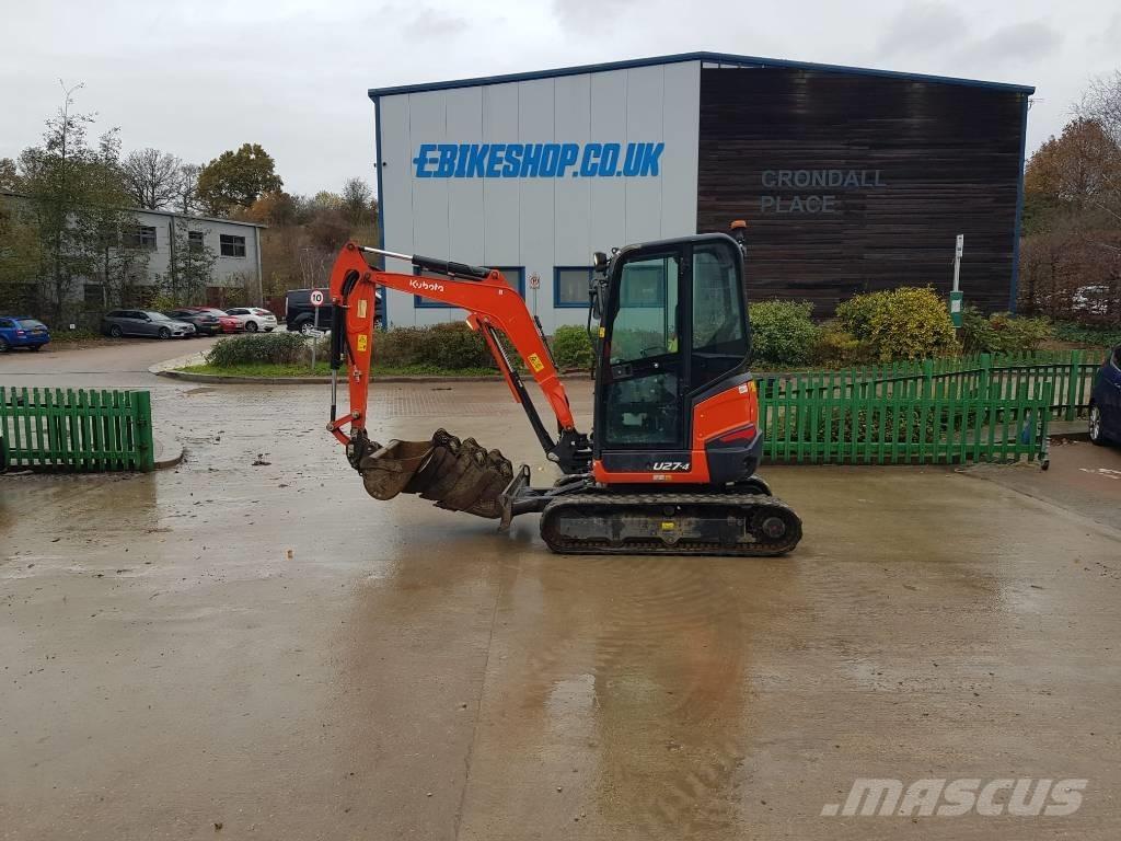 Kubota U27-4 Miniescavatori