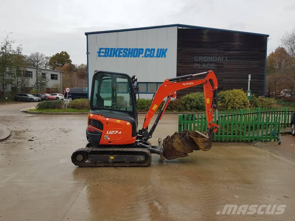 Kubota U27-4 Miniescavatori