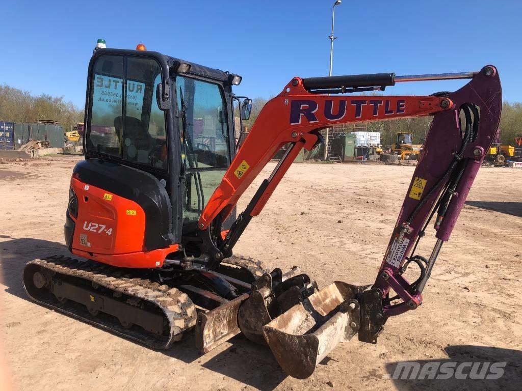 Kubota U 27-4 Miniescavatori