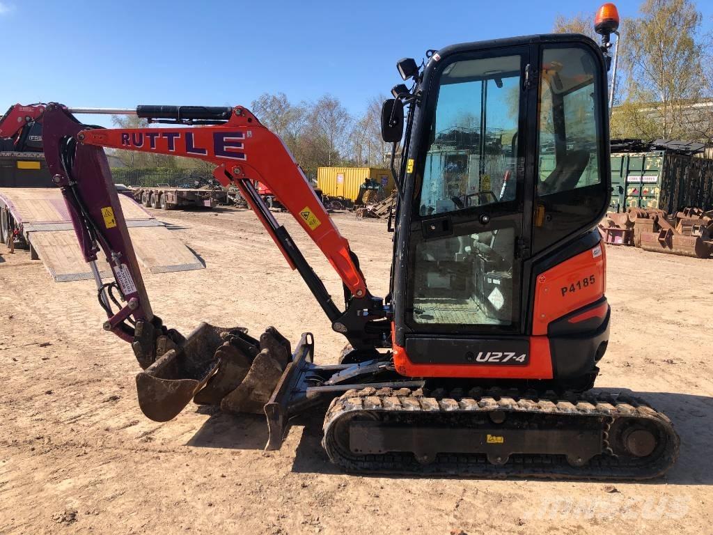 Kubota U 27-4 Miniescavatori
