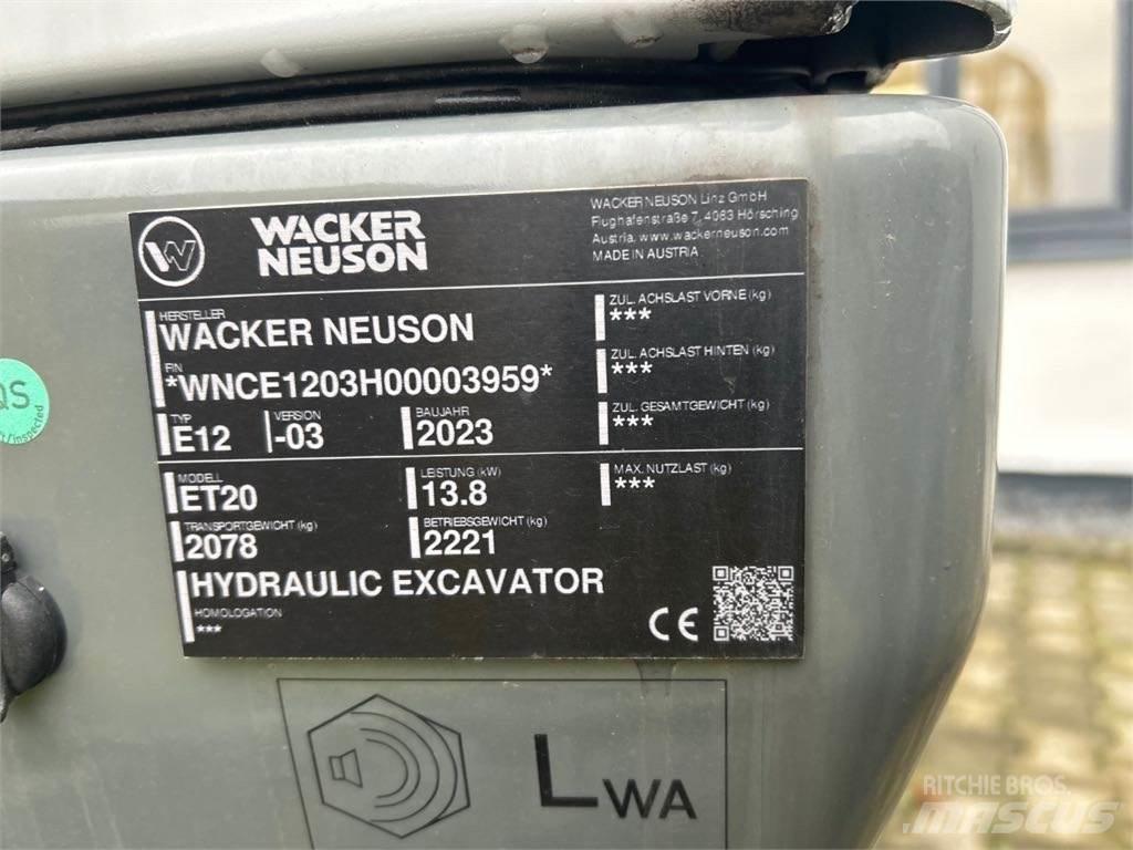 Wacker Neuson ET20 Escavatori cingolati