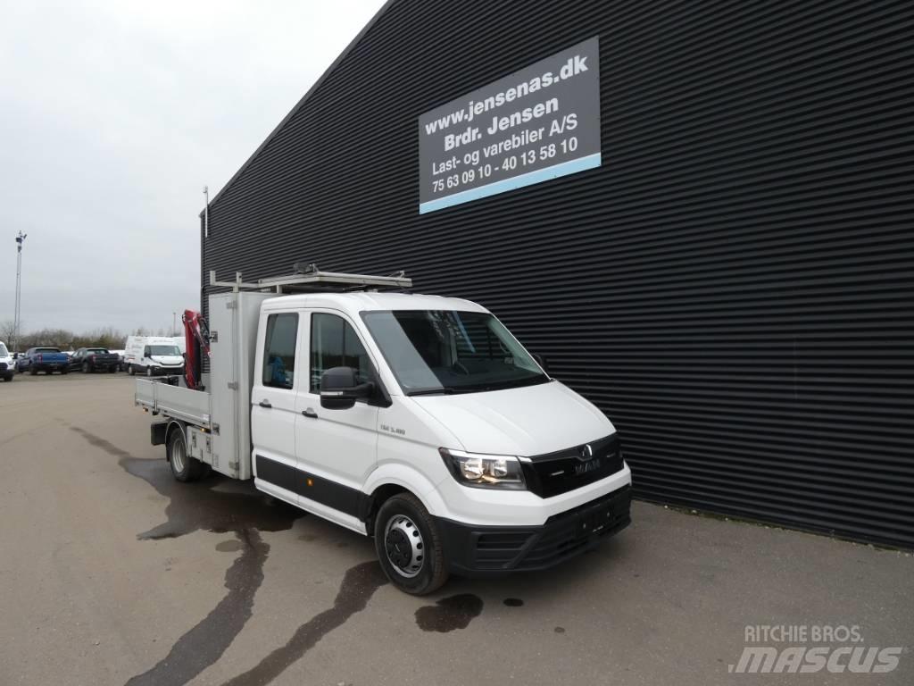 MAN TGE 5.180 Camion con sponde ribaltabili
