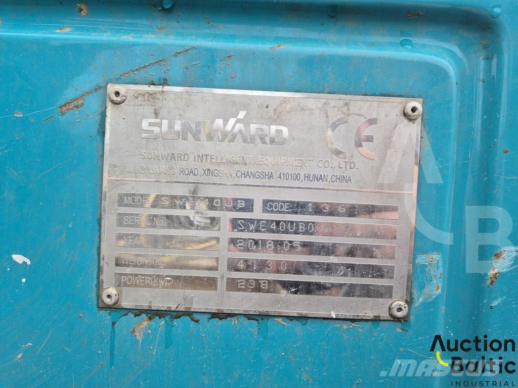 Sunward SWE40UB Miniescavatori