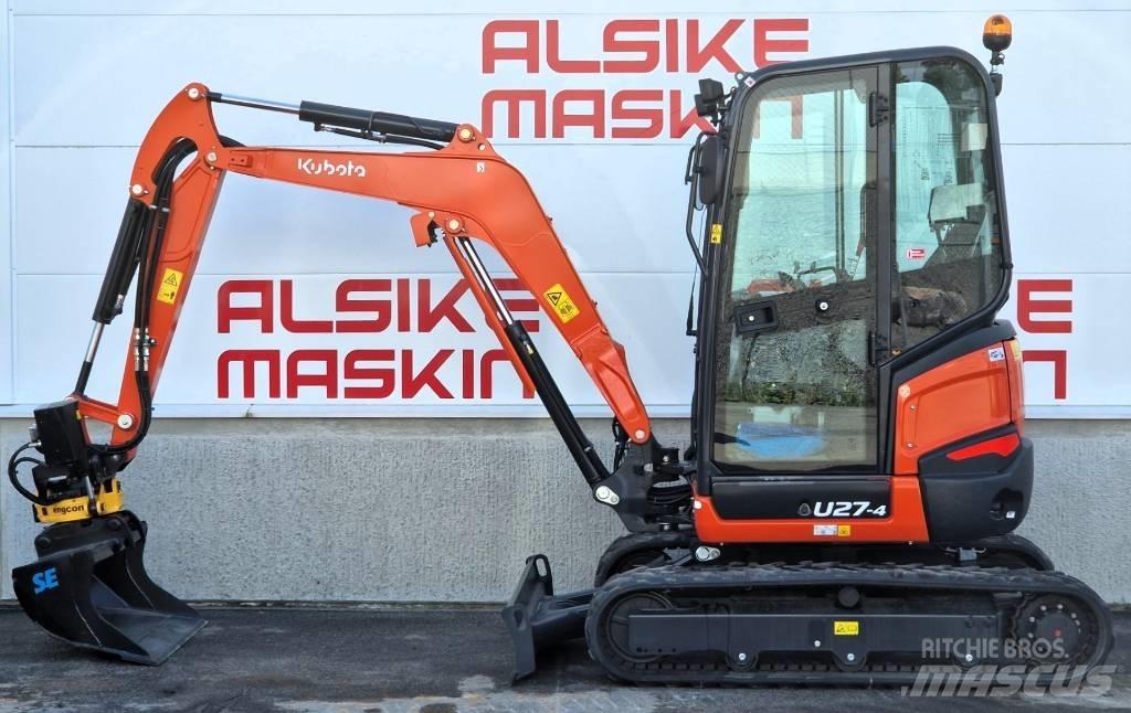 Kubota U 27-4 Miniescavatori