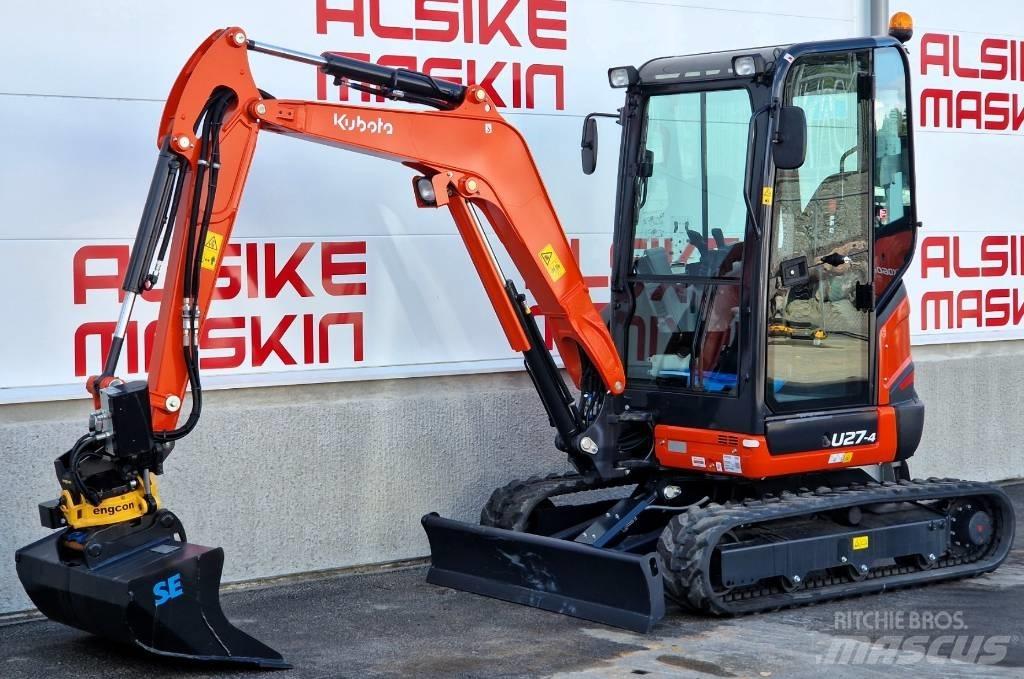 Kubota U 27-4 Miniescavatori