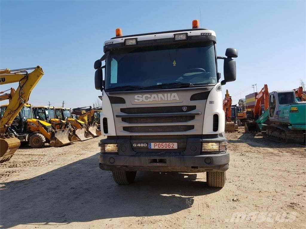 Scania G480 8x4 Camion con cassone scarrabile