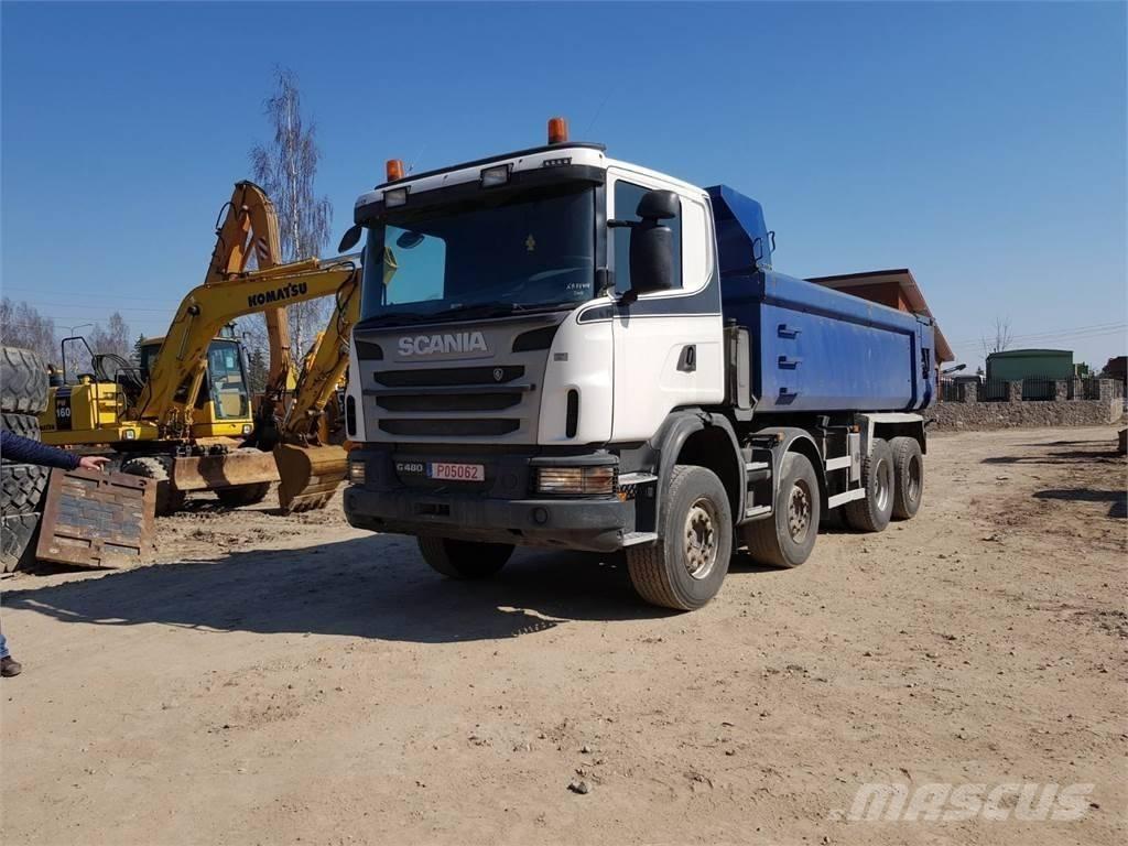 Scania G480 8x4 Camion con cassone scarrabile