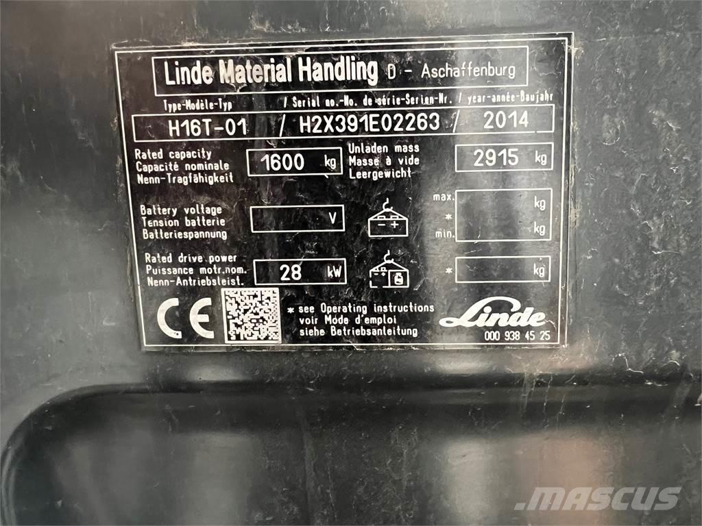 Linde H16T Carrelli elevatori GPL