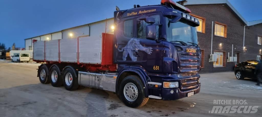 Scania R 500 8X4 Camion con cassone scarrabile