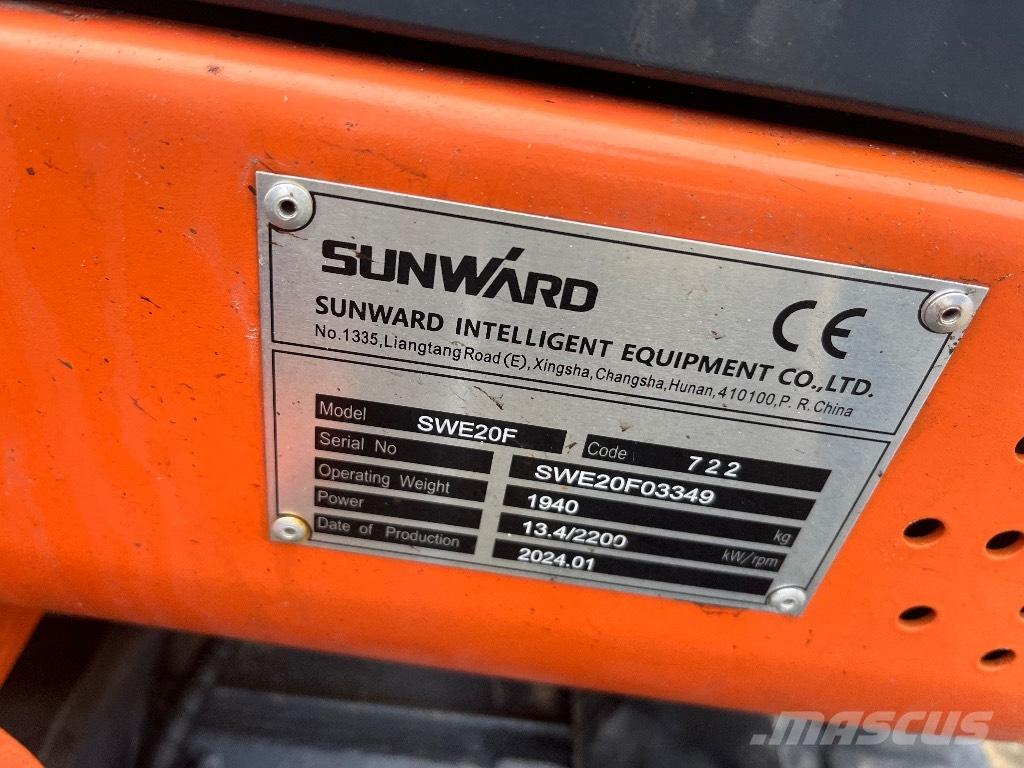 Sunward SWE 20 F Miniescavatori