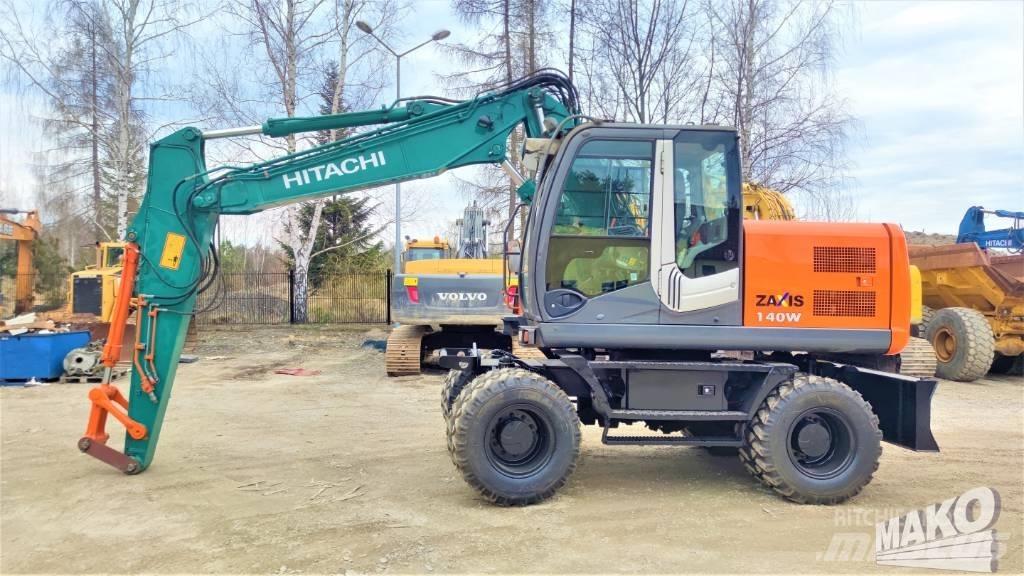 Hitachi ZX 140 W-3 Escavatori gommati
