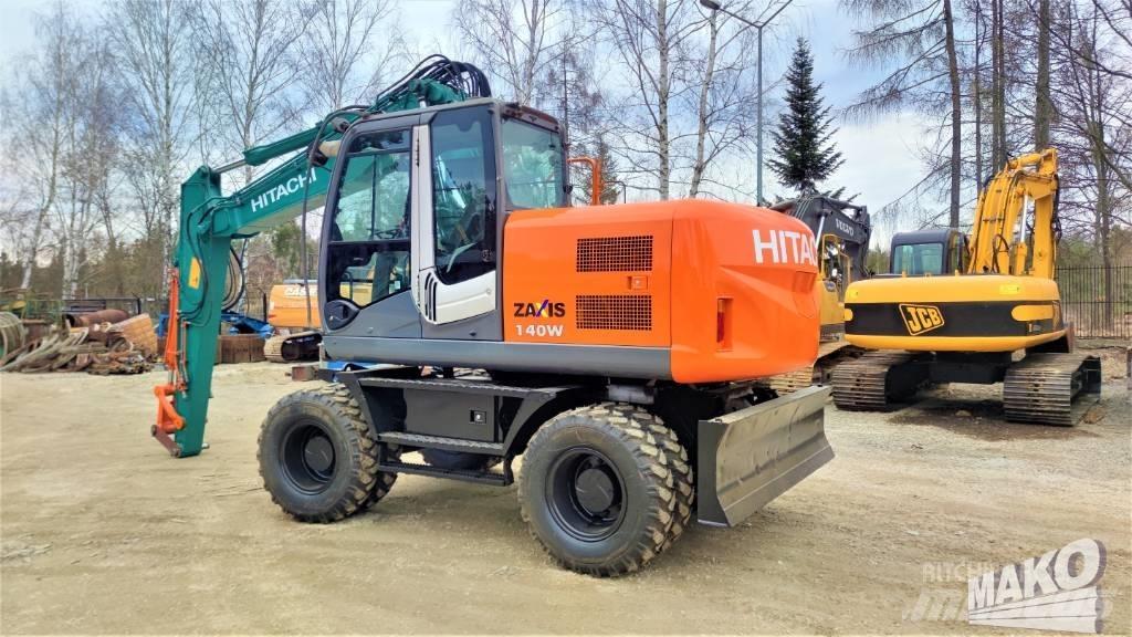Hitachi ZX 140 W-3 Escavatori gommati
