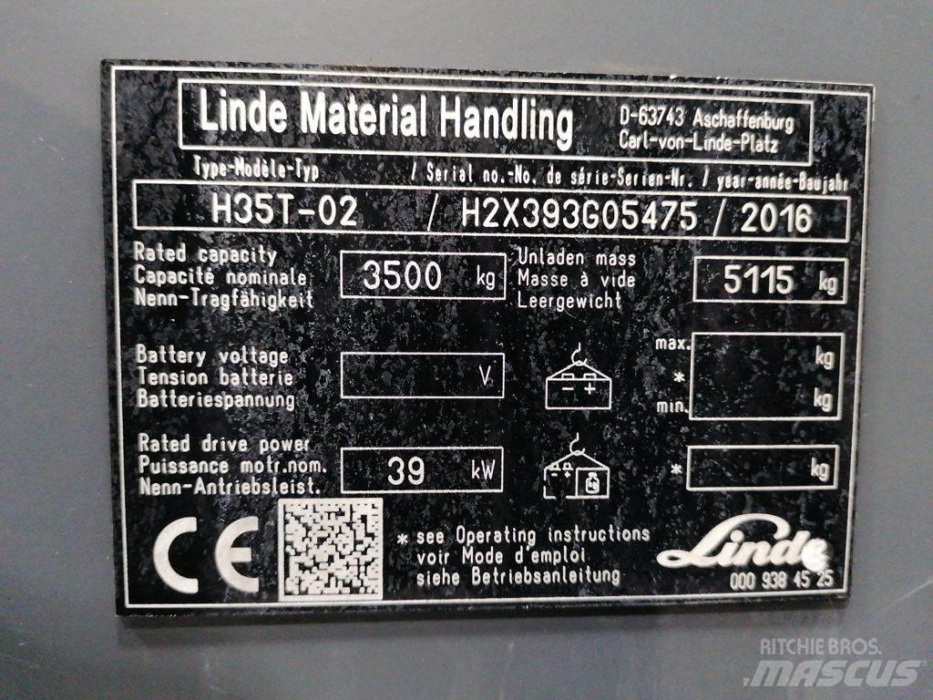 Linde H35T-02 Carrelli elevatori GPL
