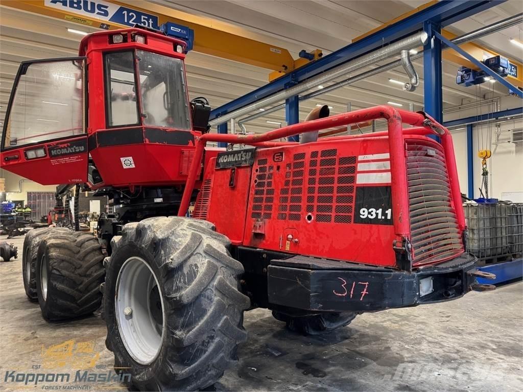 Komatsu 931.1 Abbattitrici, Disboscatrici