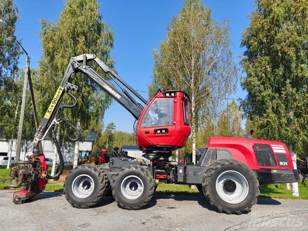 Komatsu 931 Abbattitrici, Disboscatrici