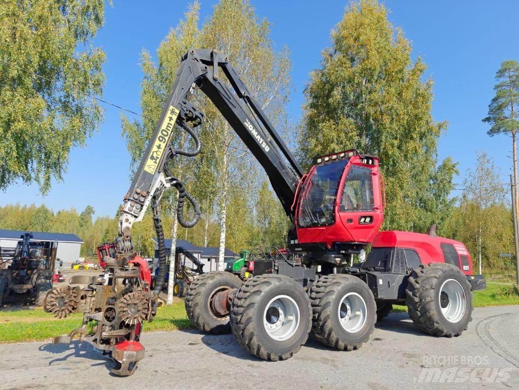 Komatsu 931 Abbattitrici, Disboscatrici
