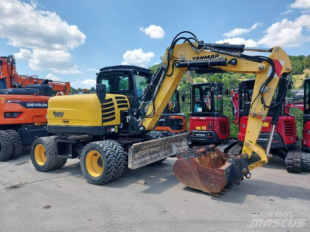 Yanmar B 95 W Escavatori gommati