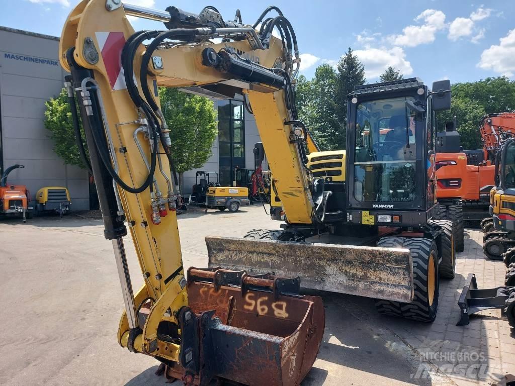 Yanmar B 95 W Escavatori gommati
