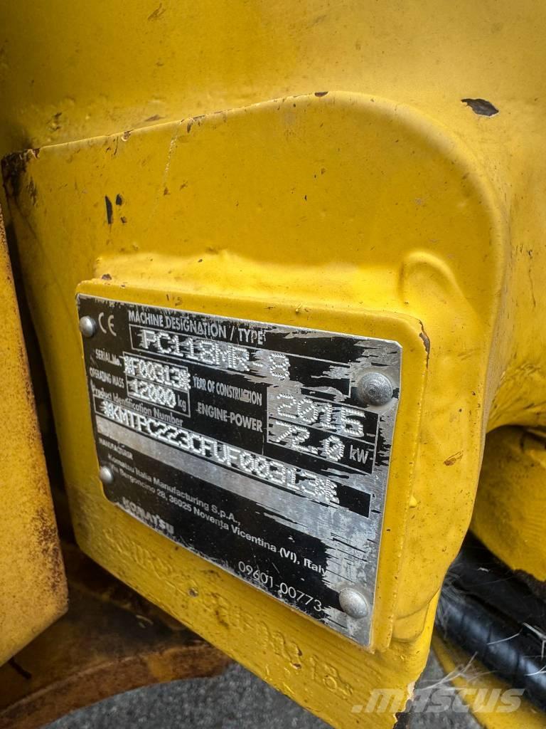 Komatsu PC 118 MR-8 Escavatori cingolati