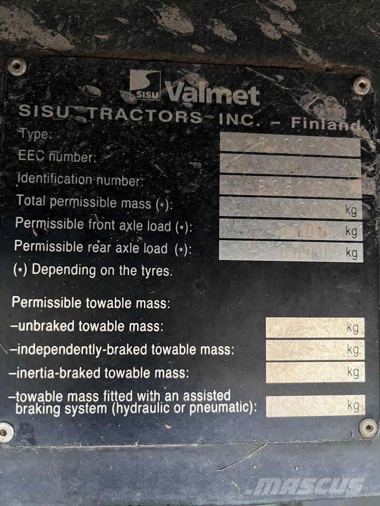 Sisu Valmet 8400 Trattori