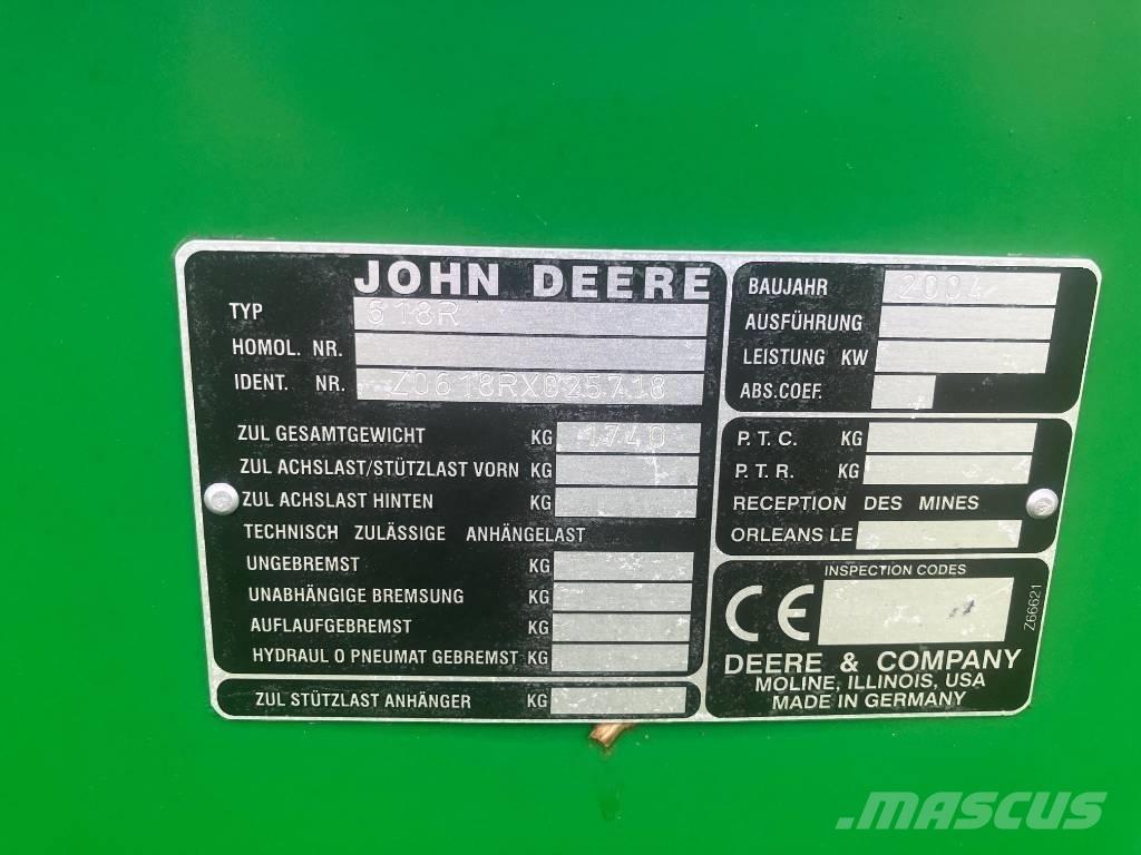 John Deere 9540 WTS Mietitrebbiatrici
