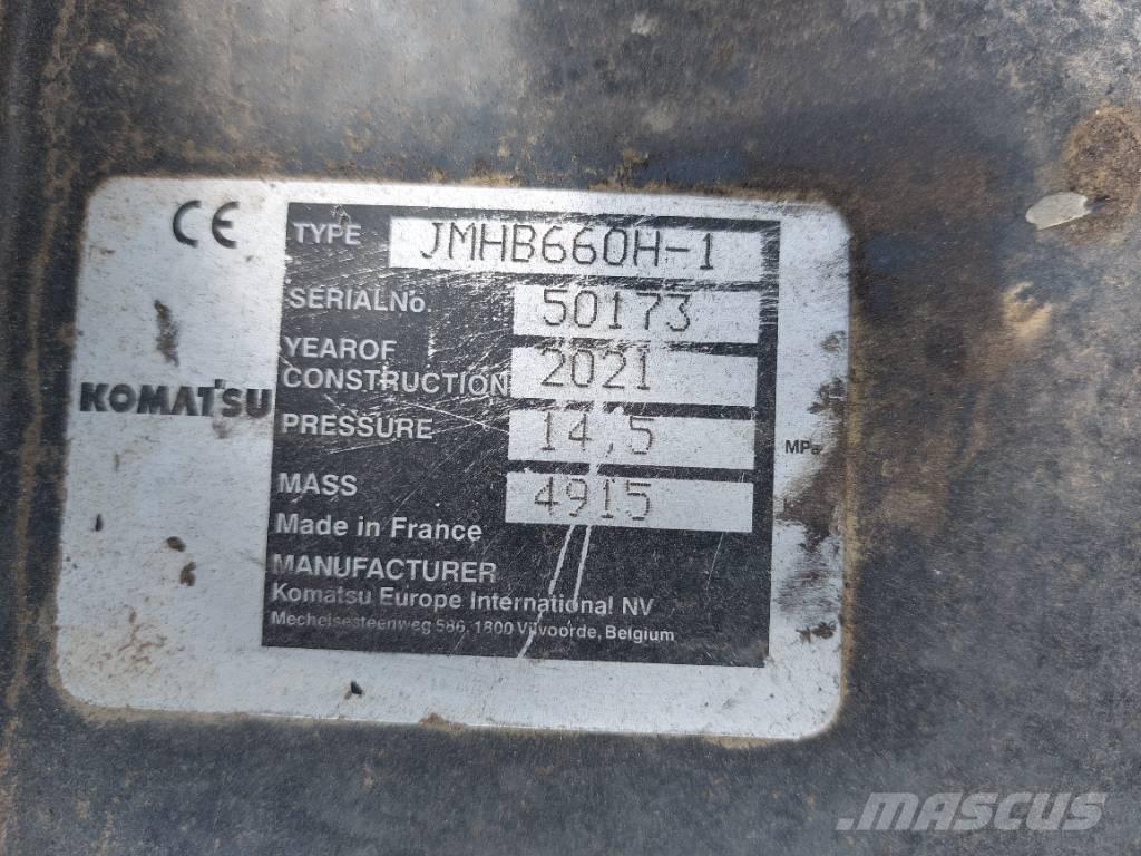 Komatsu JTHB660H-1 Martelli - frantumatori