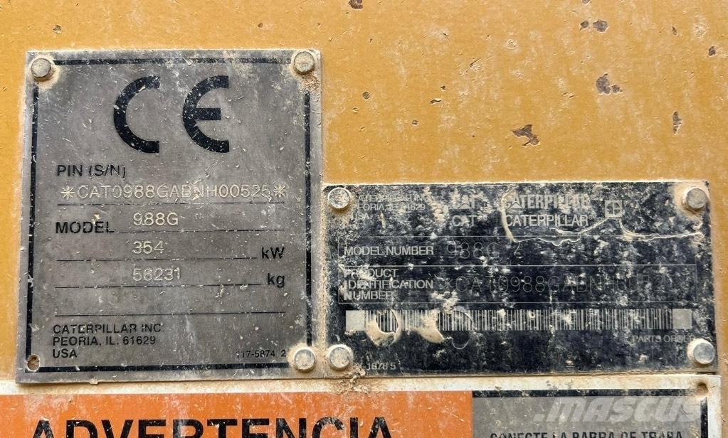 CAT 988 G Pale gommate