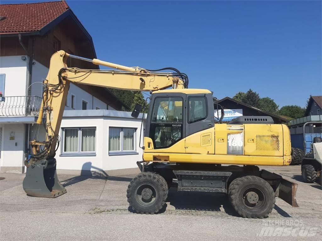 Komatsu PW180-7 Escavatori gommati