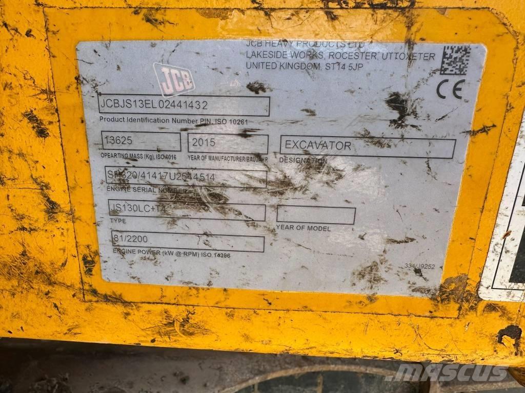 JCB JS 130 LC Escavatori cingolati