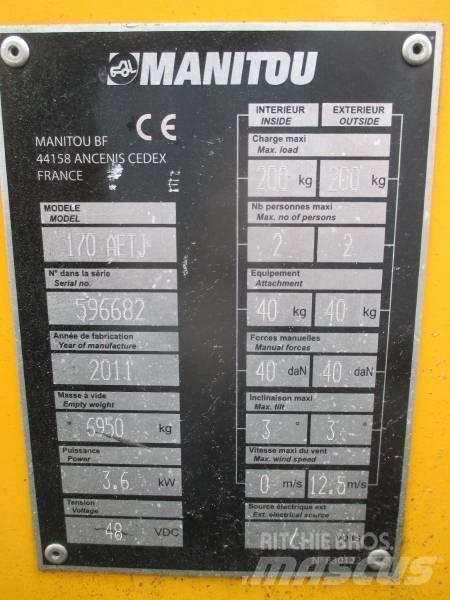 Manitou 170AETJ Piattaforme a braccio articolato