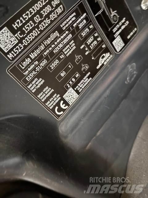 Linde E25/600HL Carrelli elevatori elettrici