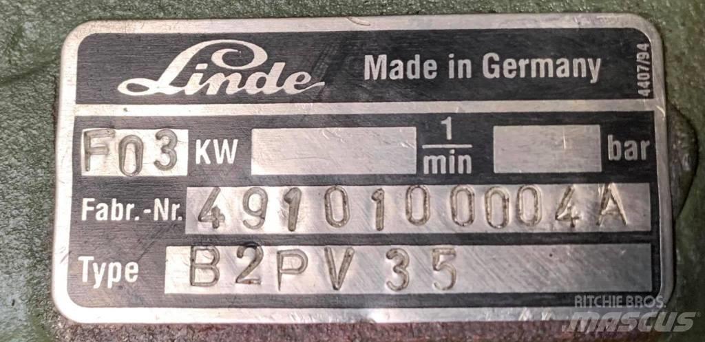 Linde B2PV 35 Componenti idrauliche