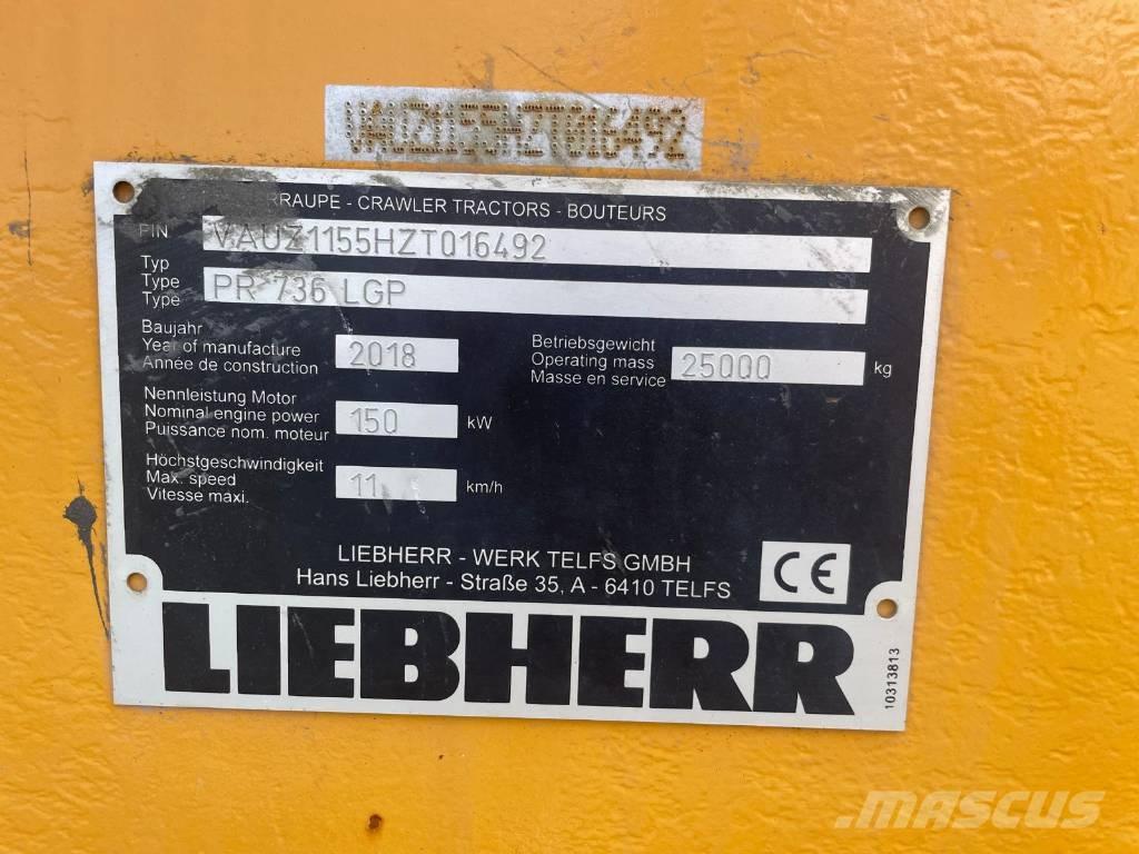 Liebherr PR 736 LGP Dozer cingolati
