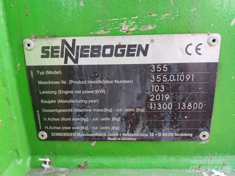Sennebogen 355E Movimentazione rifiuti