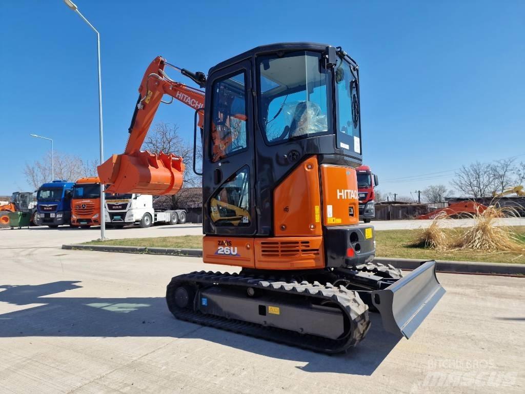 Hitachi ZX 26 U-6 Miniescavatori