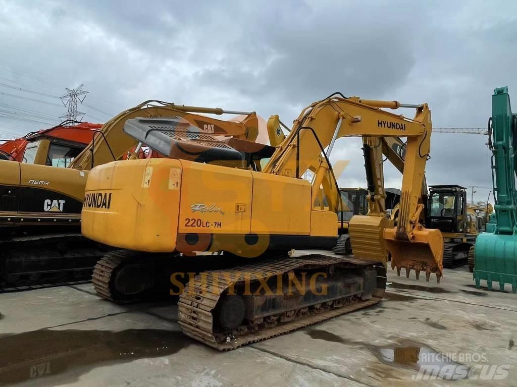 Hyundai Robex 220-7 Escavatori cingolati
