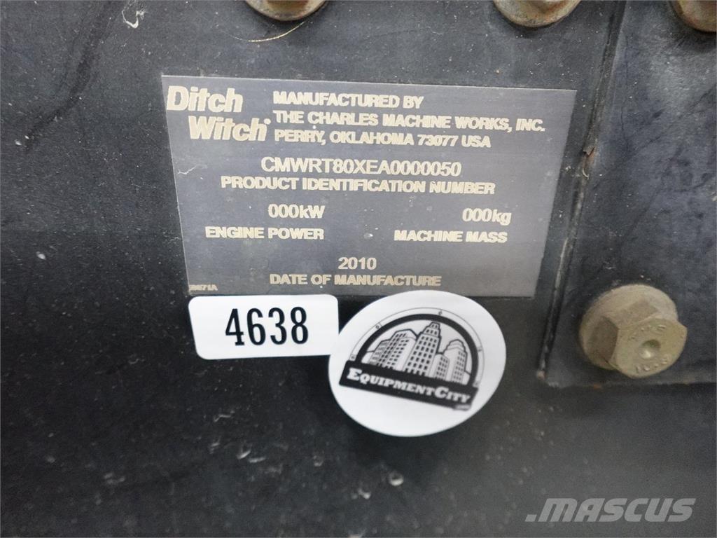 Ditch Witch RT80 Scavafossi