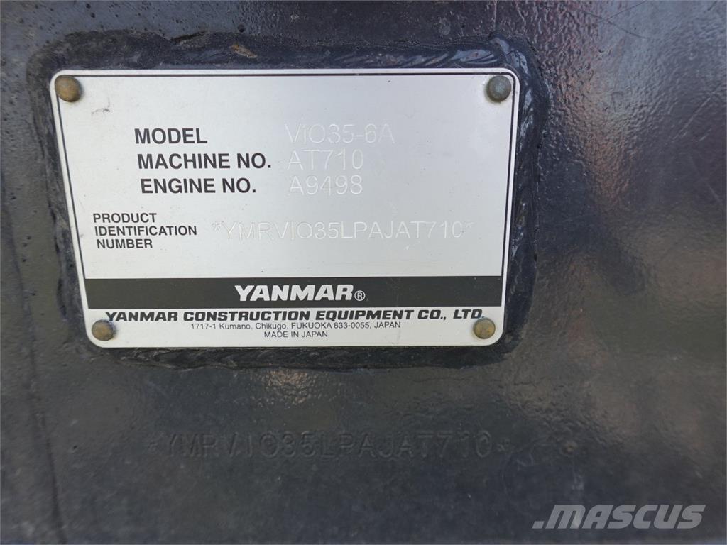 Yanmar VIO35 Trasporto - Altro