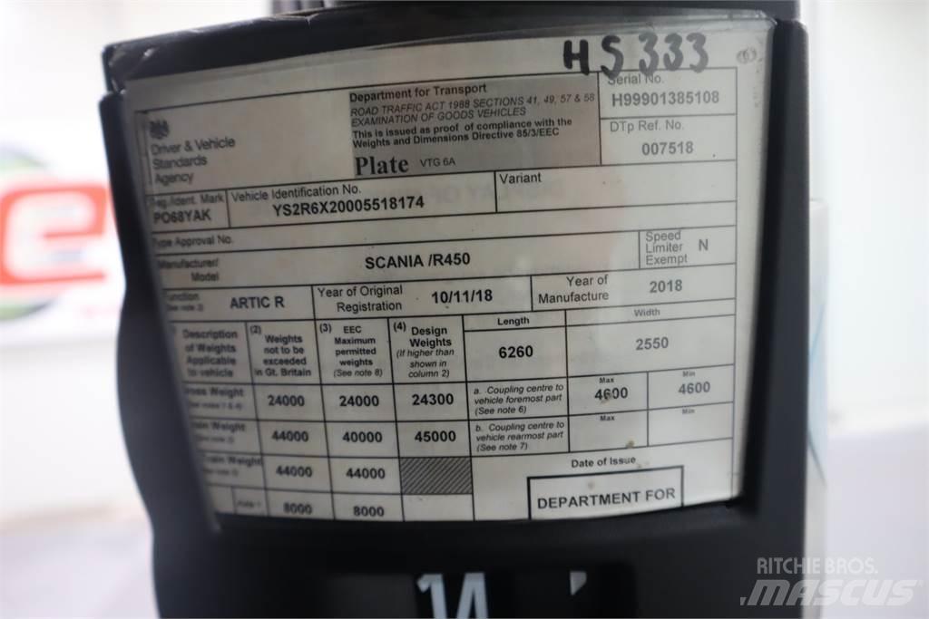 Scania R450 Motrici e Trattori Stradali