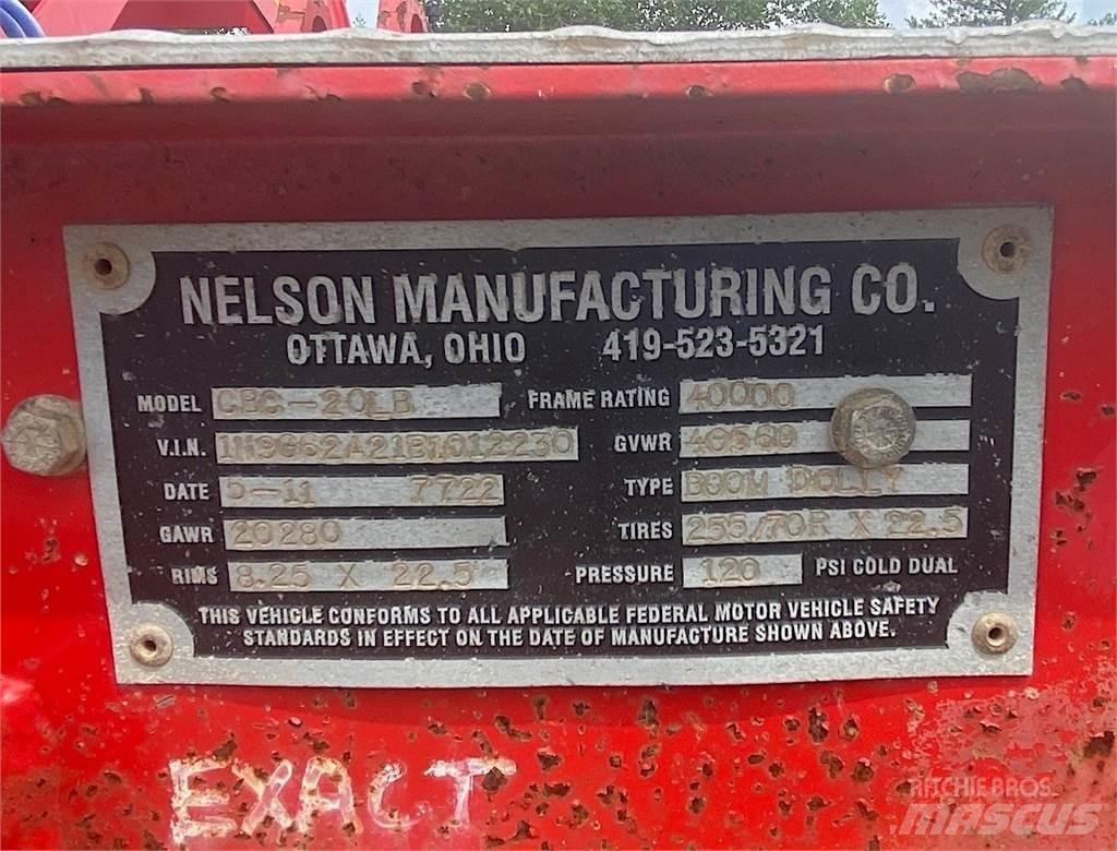 Nelson CBC-20LB Carrelli Trailers