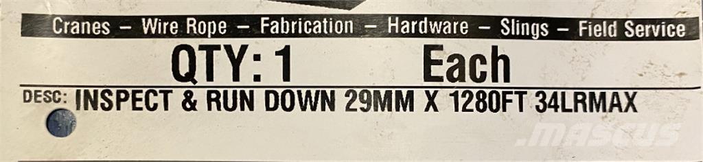  Other Parti e equipaggiamenti per Gru