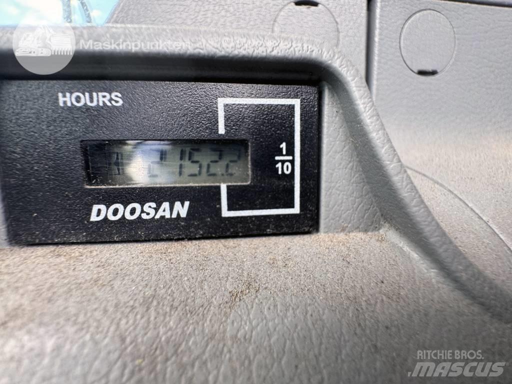 Doosan DX 160 W Escavatori gommati