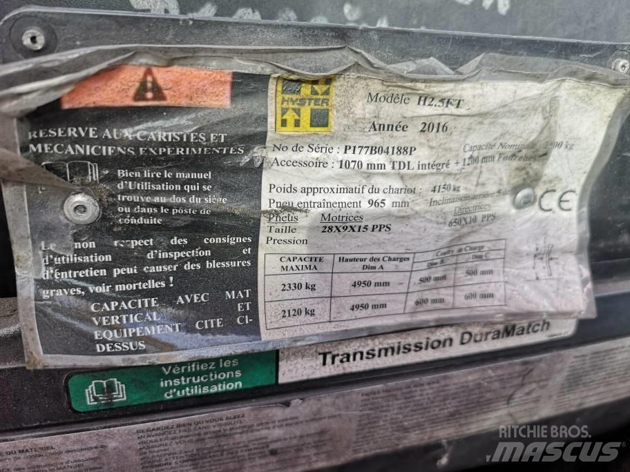 Hyster H 2.5 FT LPG Carrelli elevatori GPL