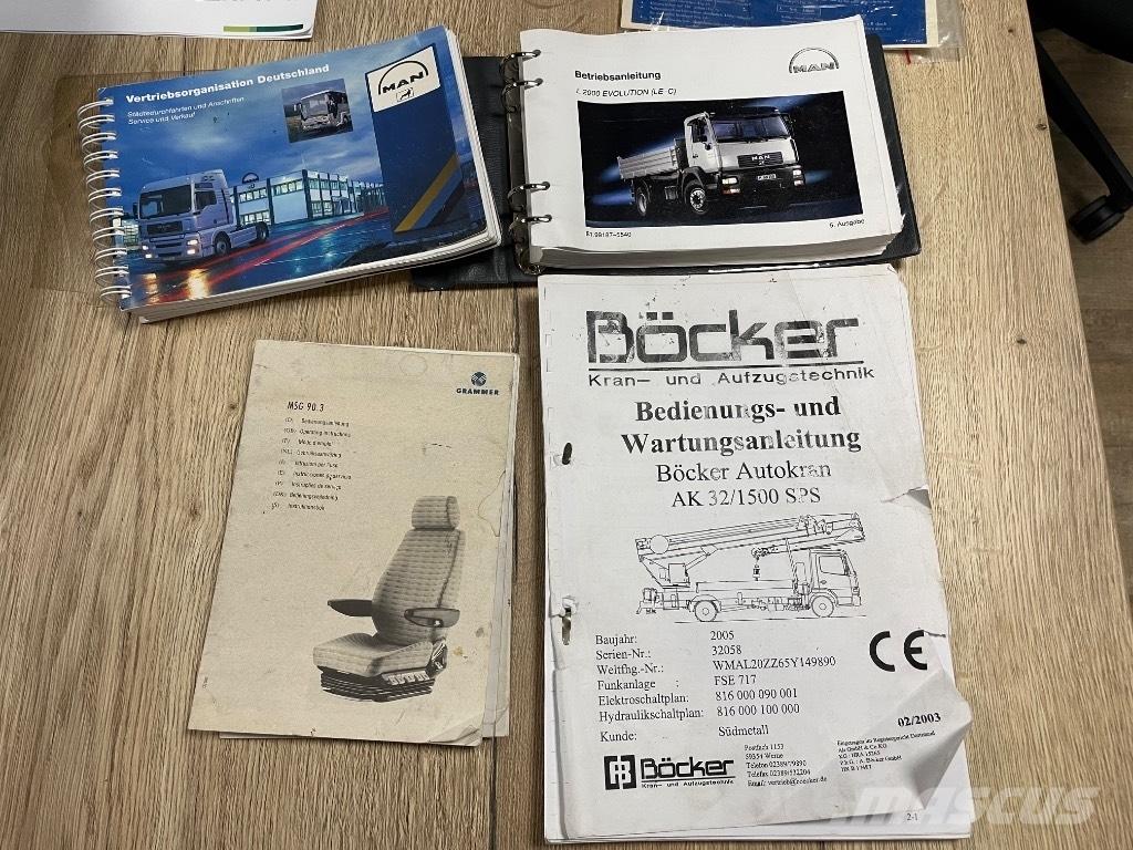 Böcker AK 32/1500 Gru per tutti i terreni
